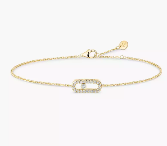 [Lumina]MS CARES FULL DIAMOND BRACELET
