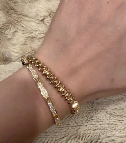 [Lumina]Rivet Bracelet
