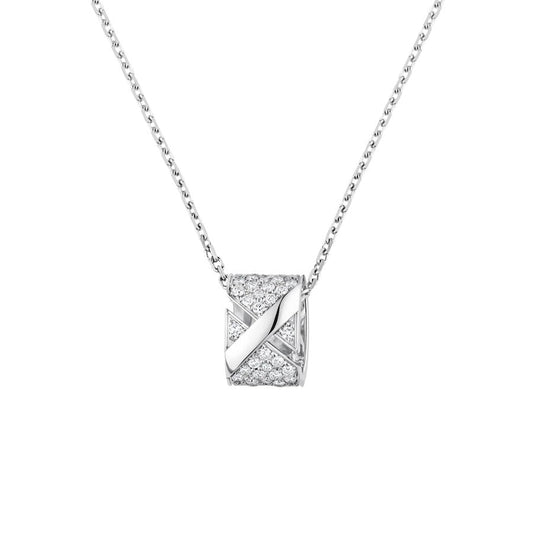 [Lumina]LIENS EVIDENCE DIAMOND PAVED NECKLACE