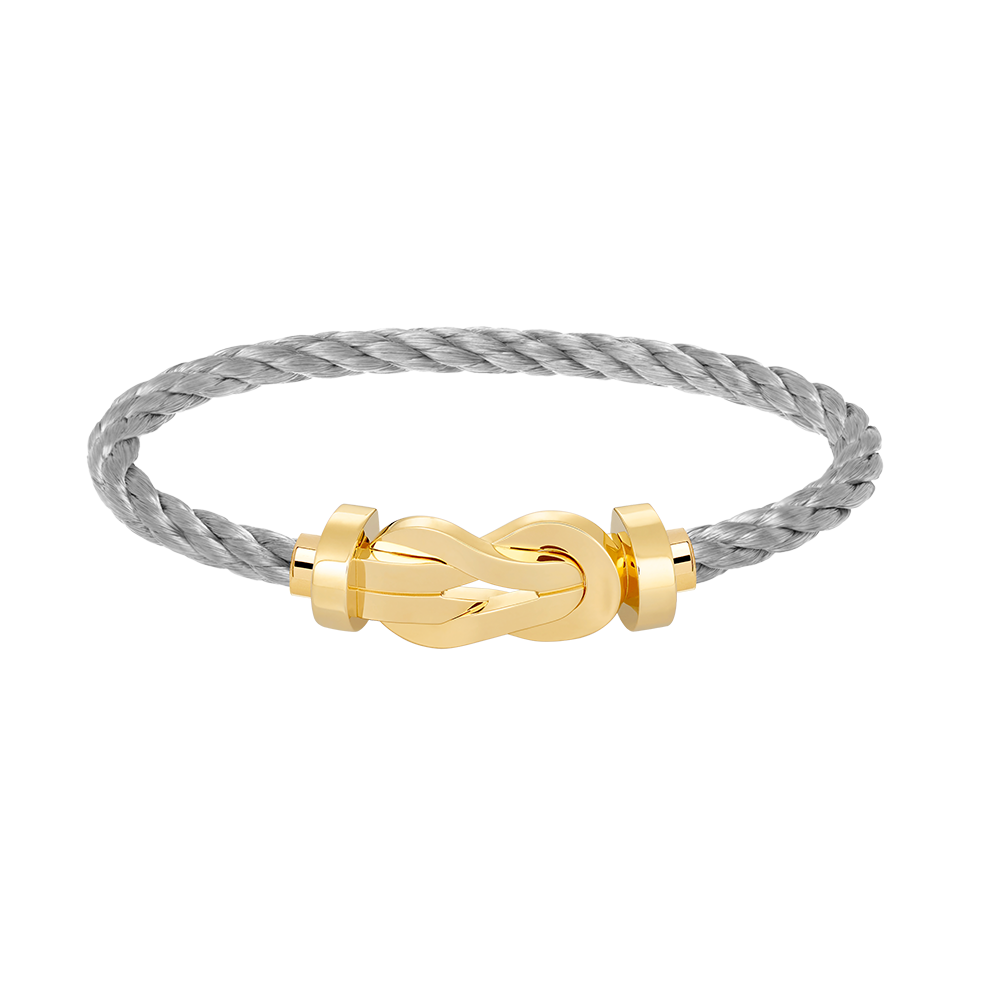 [Lumina]CHANCE LARGE 8 FIGURE BUCKLE NO DIAMOND BRACELET GOLD