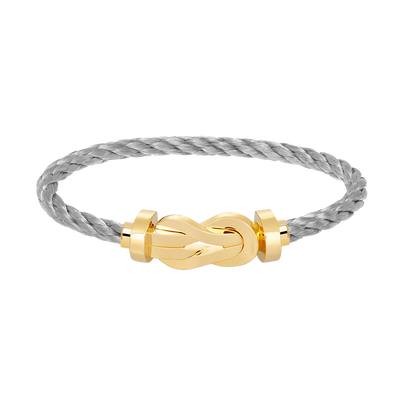 [Lumina]CHANCE LARGE 8 FIGURE BUCKLE NO DIAMOND BRACELET GOLD