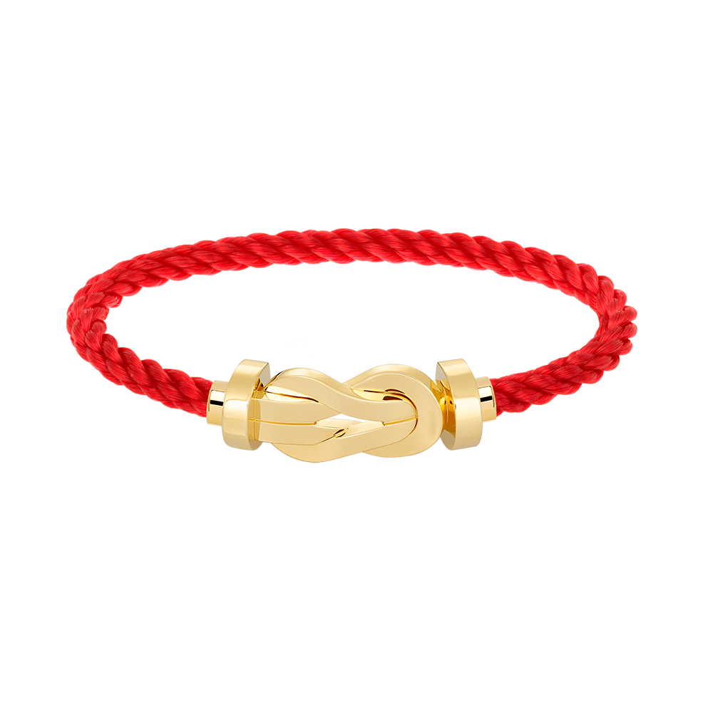 [Lumina]CHANCE LARGE 8 FIGURE BUCKLE NO DIAMOND BRACELET GOLD