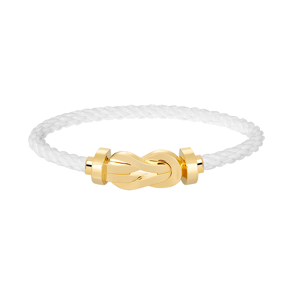 [Lumina]CHANCE LARGE 8 FIGURE BUCKLE NO DIAMOND BRACELET GOLD