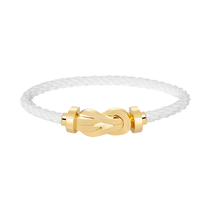 [Lumina]CHANCE LARGE 8 FIGURE BUCKLE NO DIAMOND BRACELET GOLD