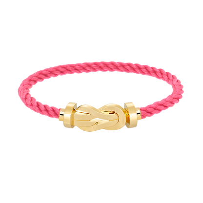 [Lumina]CHANCE LARGE 8 FIGURE BUCKLE NO DIAMOND BRACELET GOLD