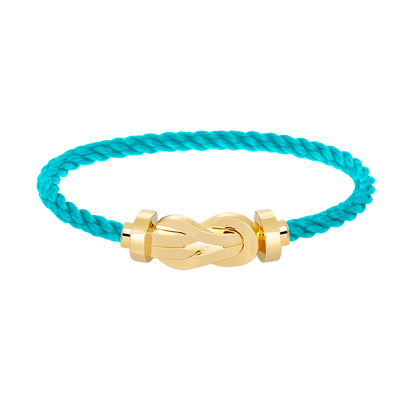 [Lumina]CHANCE LARGE 8 FIGURE BUCKLE NO DIAMOND BRACELET GOLD