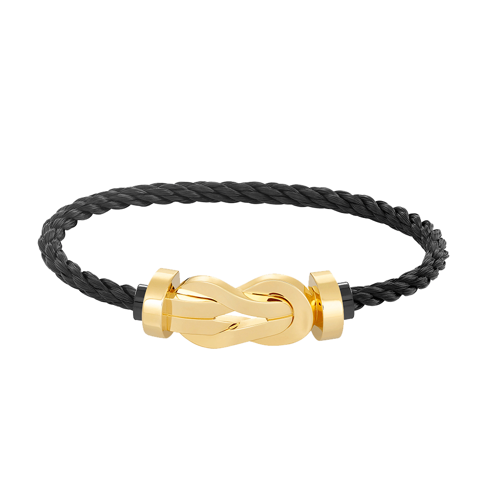 [Lumina]CHANCE LARGE 8 FIGURE BUCKLE NO DIAMOND BRACELET GOLD