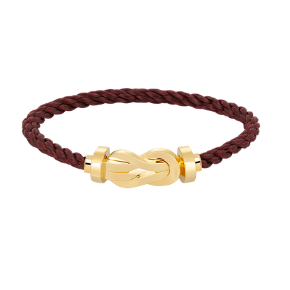 [Lumina]CHANCE LARGE 8 FIGURE BUCKLE NO DIAMOND BRACELET GOLD