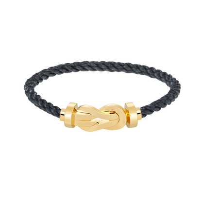 [Lumina]CHANCE LARGE 8 FIGURE BUCKLE NO DIAMOND BRACELET GOLD