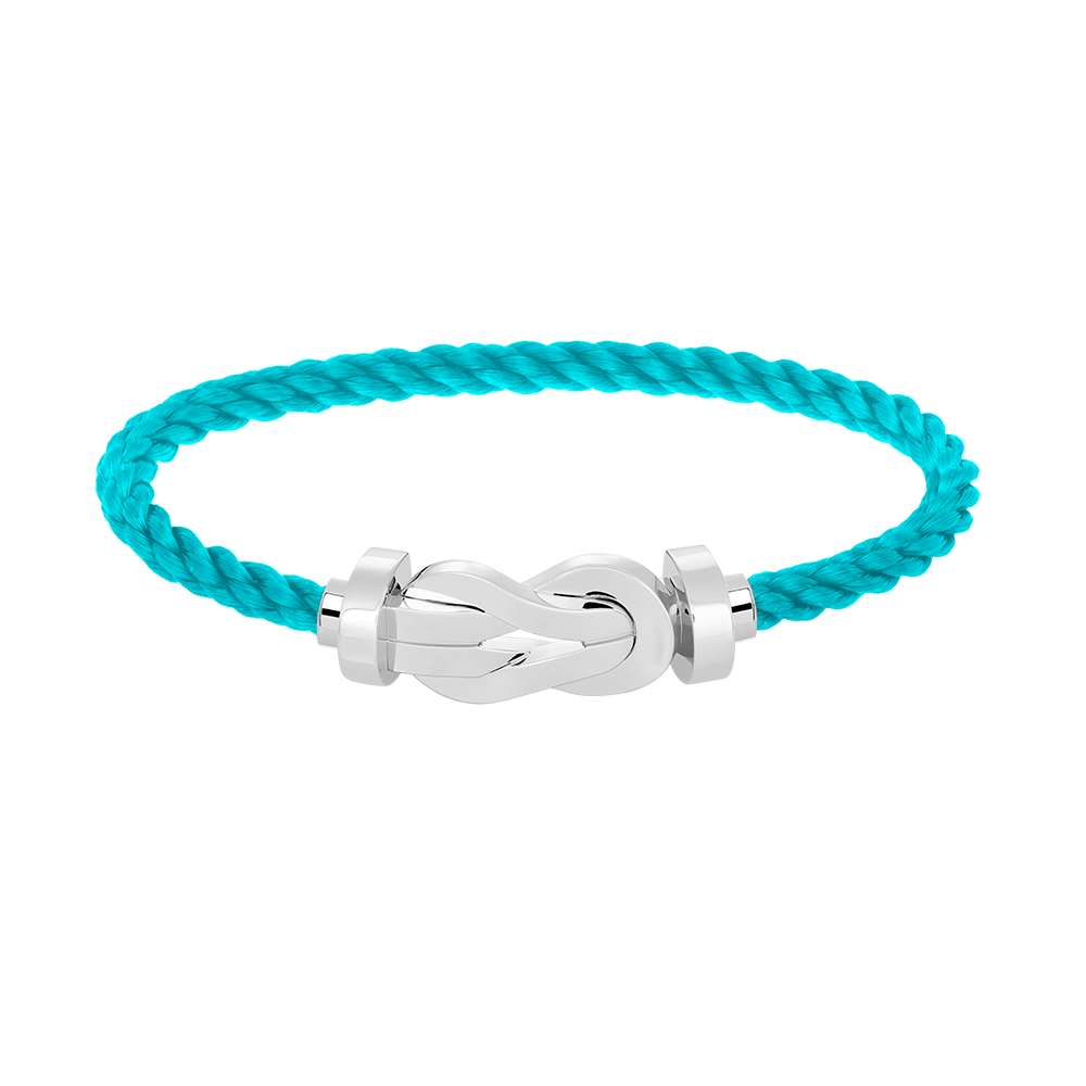 [Lumina]CHANCE LARGE 8 FIGURE BUCKLE NO DIAMOND BRACELET SILVER