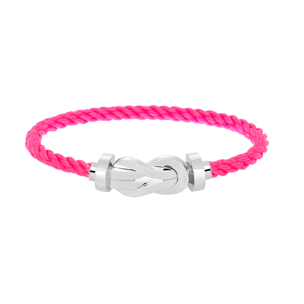 [Lumina]CHANCE LARGE 8 FIGURE BUCKLE NO DIAMOND BRACELET SILVER