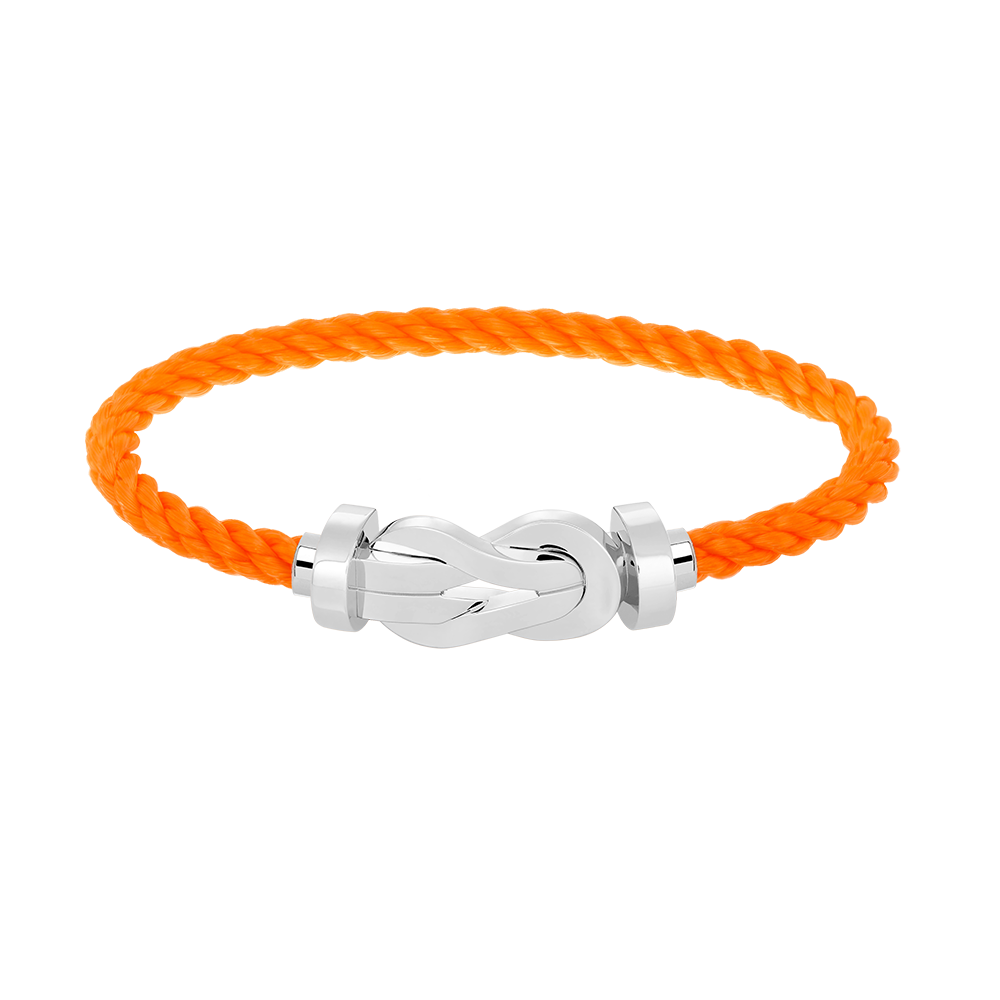 [Lumina]CHANCE LARGE 8 FIGURE BUCKLE NO DIAMOND BRACELET SILVER