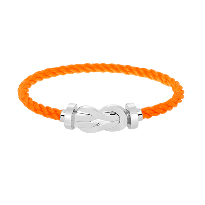 [Lumina]CHANCE LARGE 8 FIGURE BUCKLE NO DIAMOND BRACELET SILVER