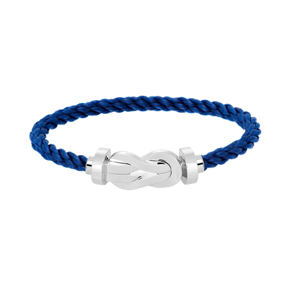 [Lumina]CHANCE LARGE 8 FIGURE BUCKLE NO DIAMOND BRACELET SILVER