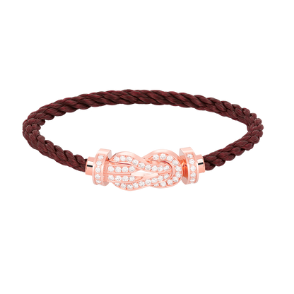 [Lumina]CHANCE LARGE 8 FIGURE BUCKLE FULL DIAMOND BRACELET Lumina GOLD