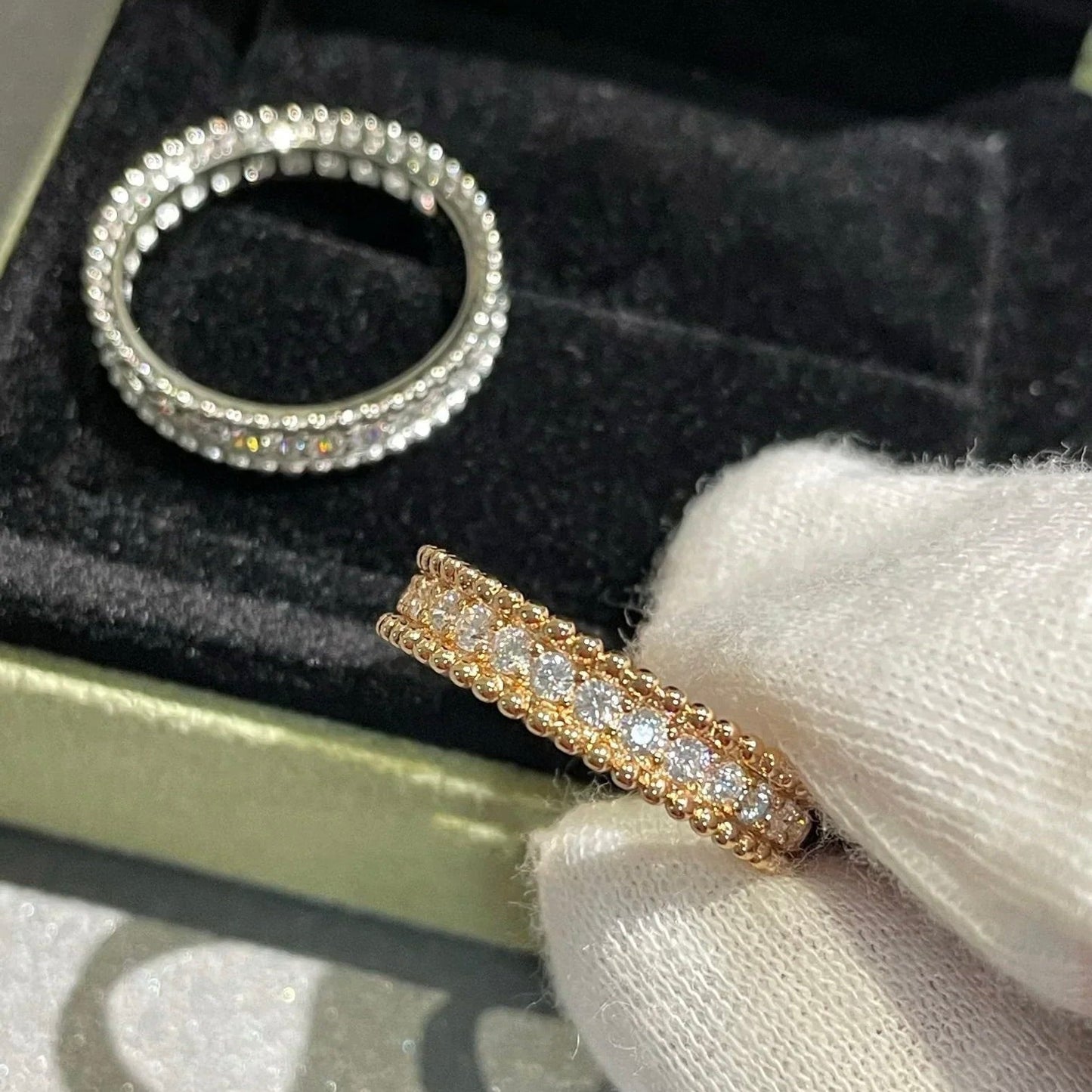 [Lumina]PERLEE DIAMOND SILVER RING