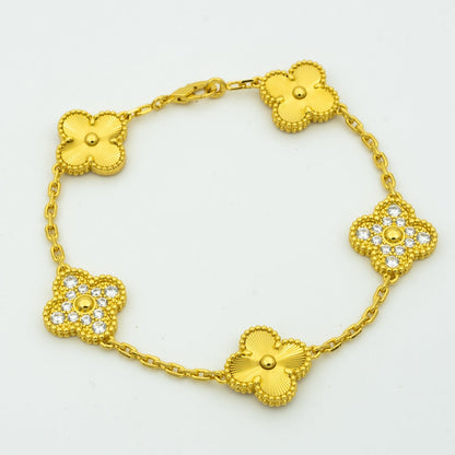 [Lumina] CLOVER 5 MOTIF LASER BRACELET COLLECTION