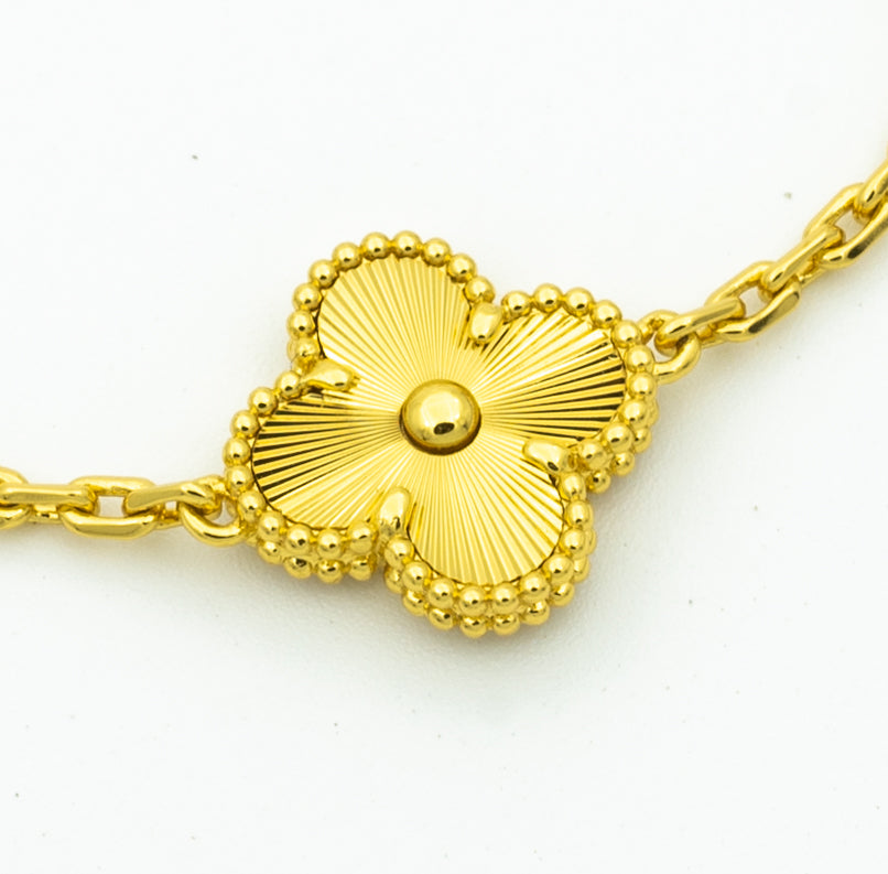 [Lumina] CLOVER 5 MOTIF LASER BRACELET COLLECTION