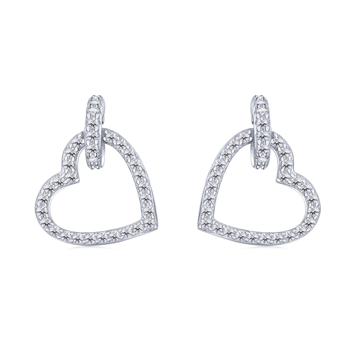[Lumina Jewelry]Dainty Heart Shape Earrings