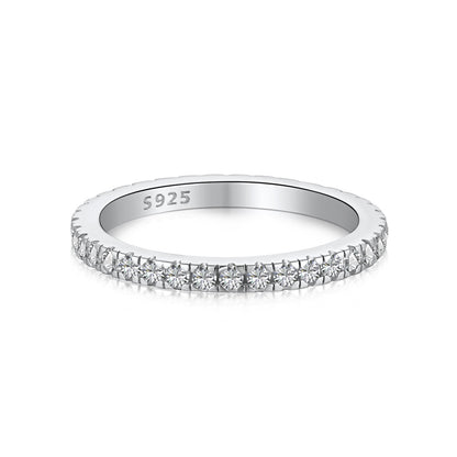 [Lumina Jewelry]Delicate Sparkling Round Cut Daily Ring