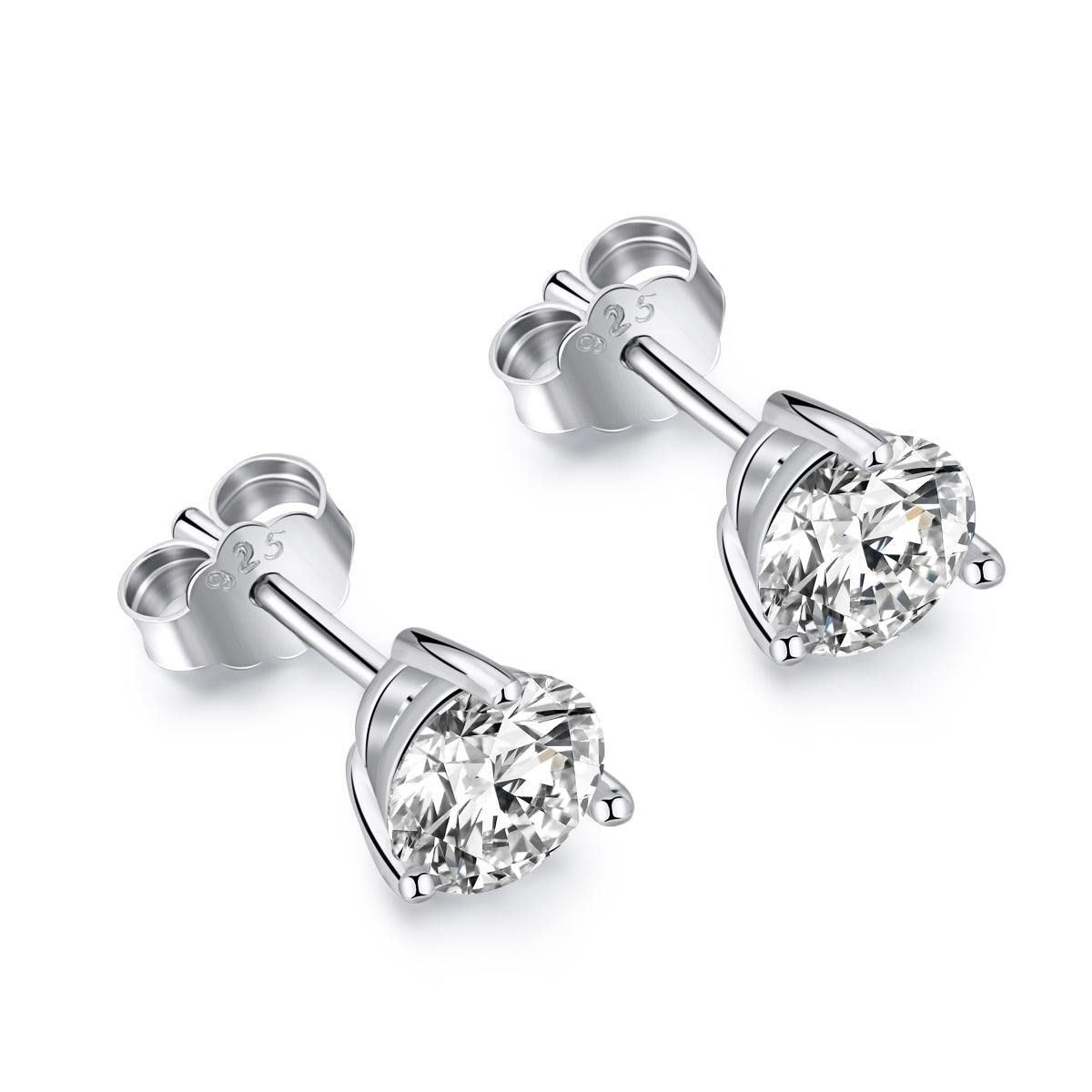 [Lumina Jewelry]Dainty Round Shape Earrings