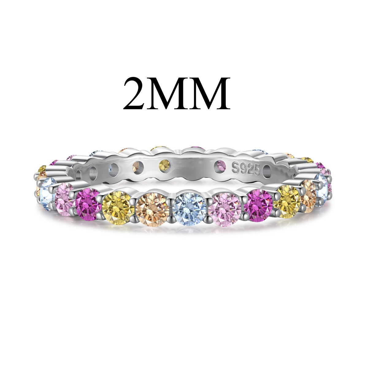 [Lumina Jewelry]Dazzling Resplendent Round Cut Party Ring