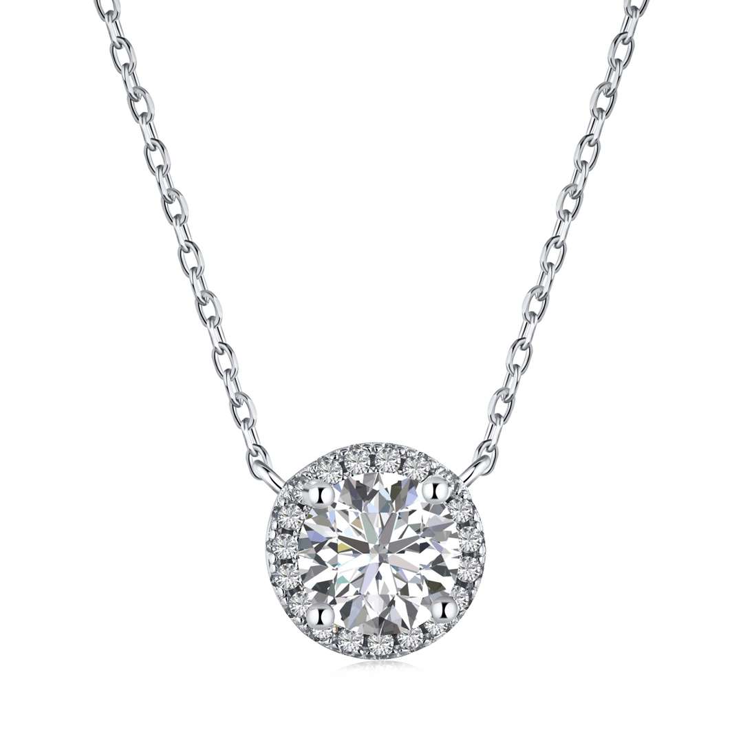 [Lumina Jewelry]Luxurious Round Cut Necklace