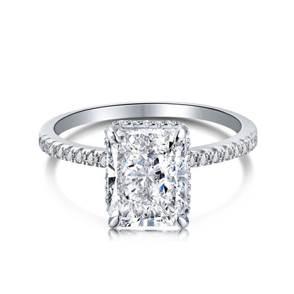 [Lumina Jewelry]4.0 Carat Luxurious Engagement Ring