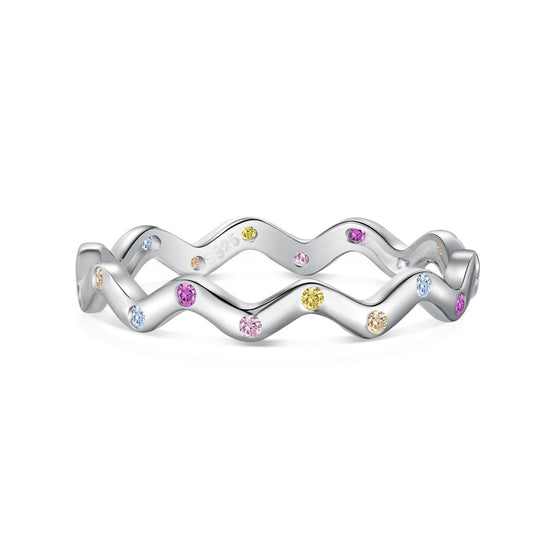 [Lumina Jewelry]Ornate Vibrant Round Cut Daily Ring