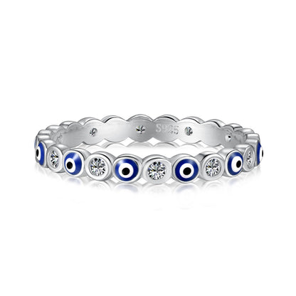 [Lumina Jewelry]Sparkling Vibrant Round Shape Daily Ring