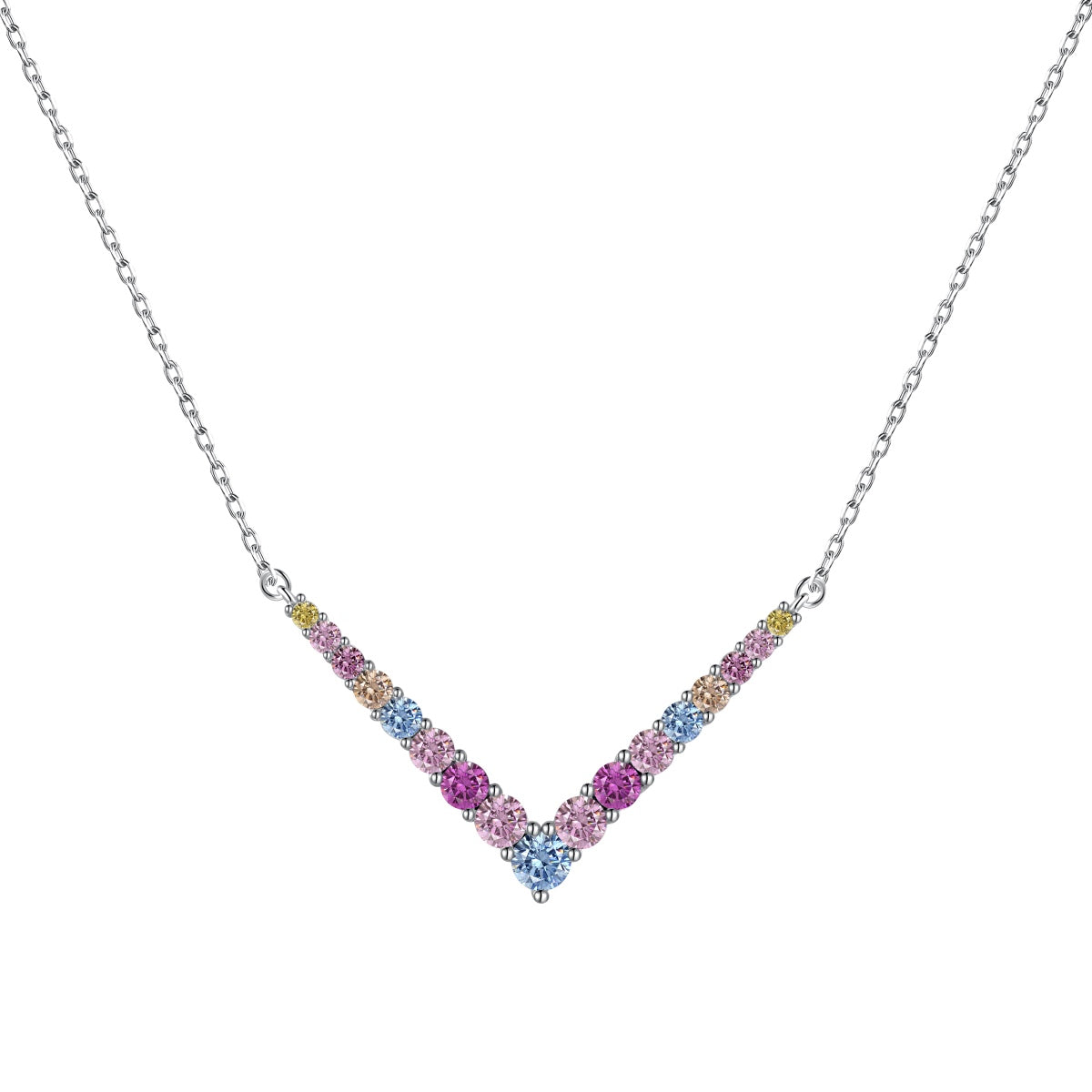 [Lumina Jewelry]Ornate Round Cut Necklace