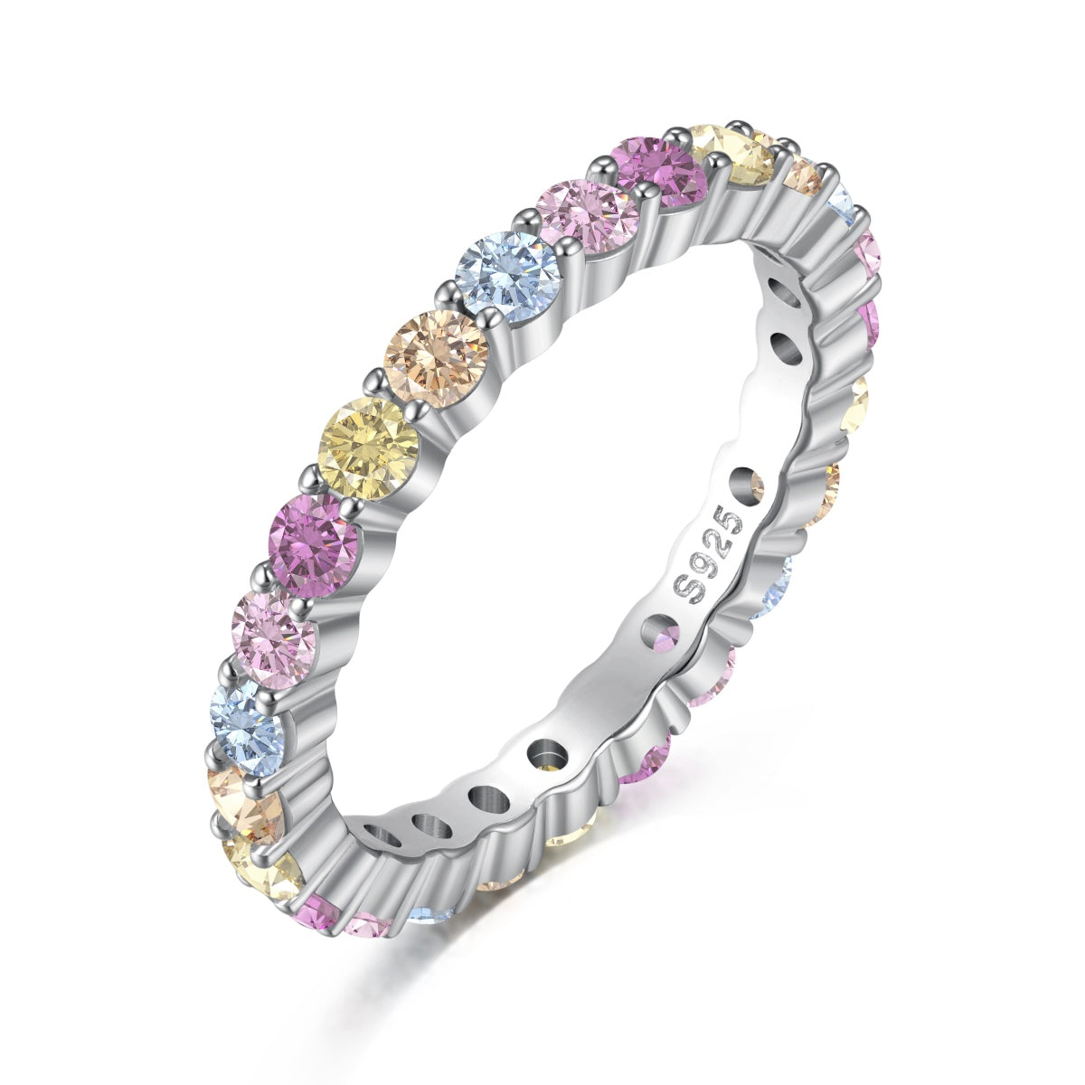 [Lumina Jewelry]Elegant Vivid Round Cut Daily Ring