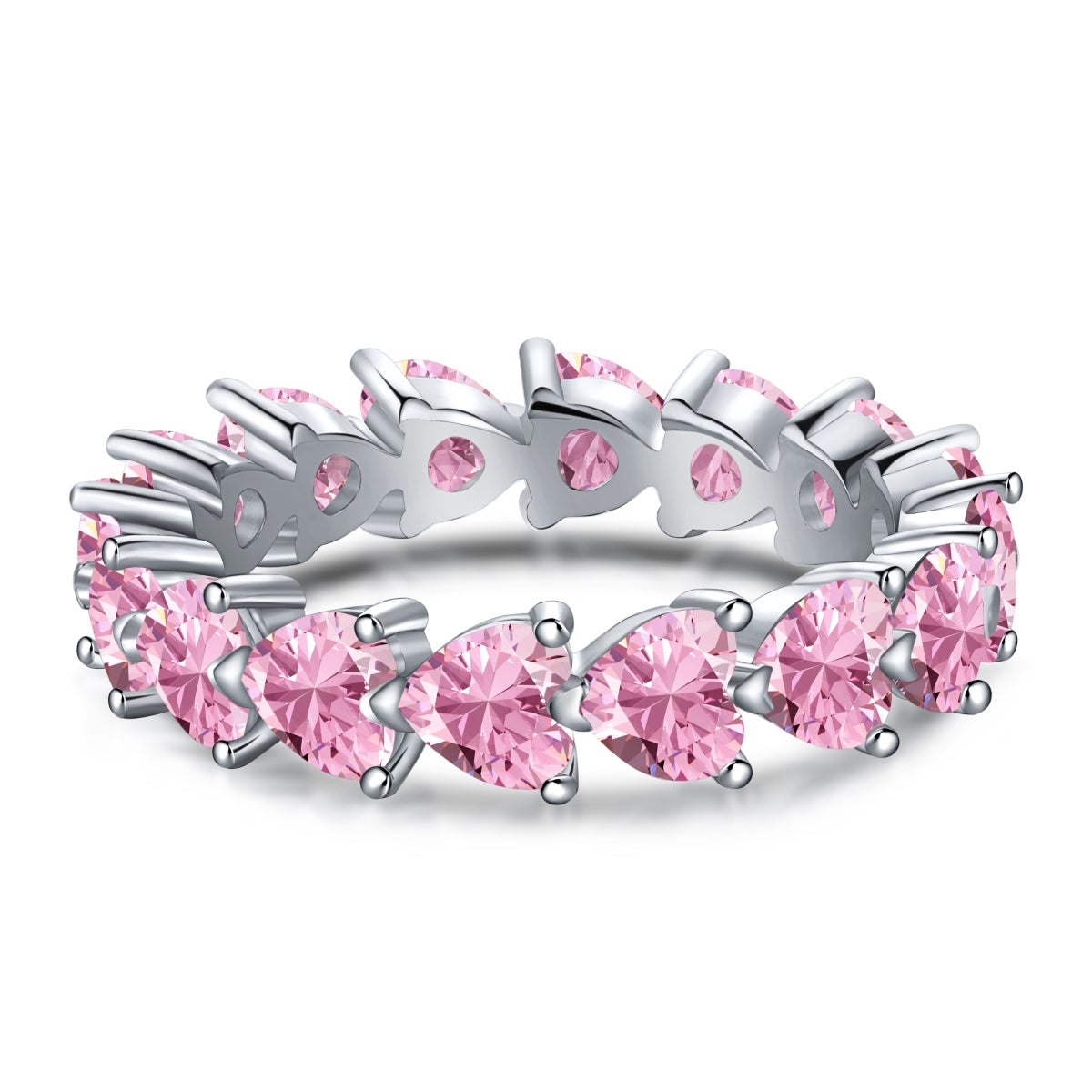 [Lumina Jewelry]0.25 Carat Radiant Romance Heart Cut Lover Ring