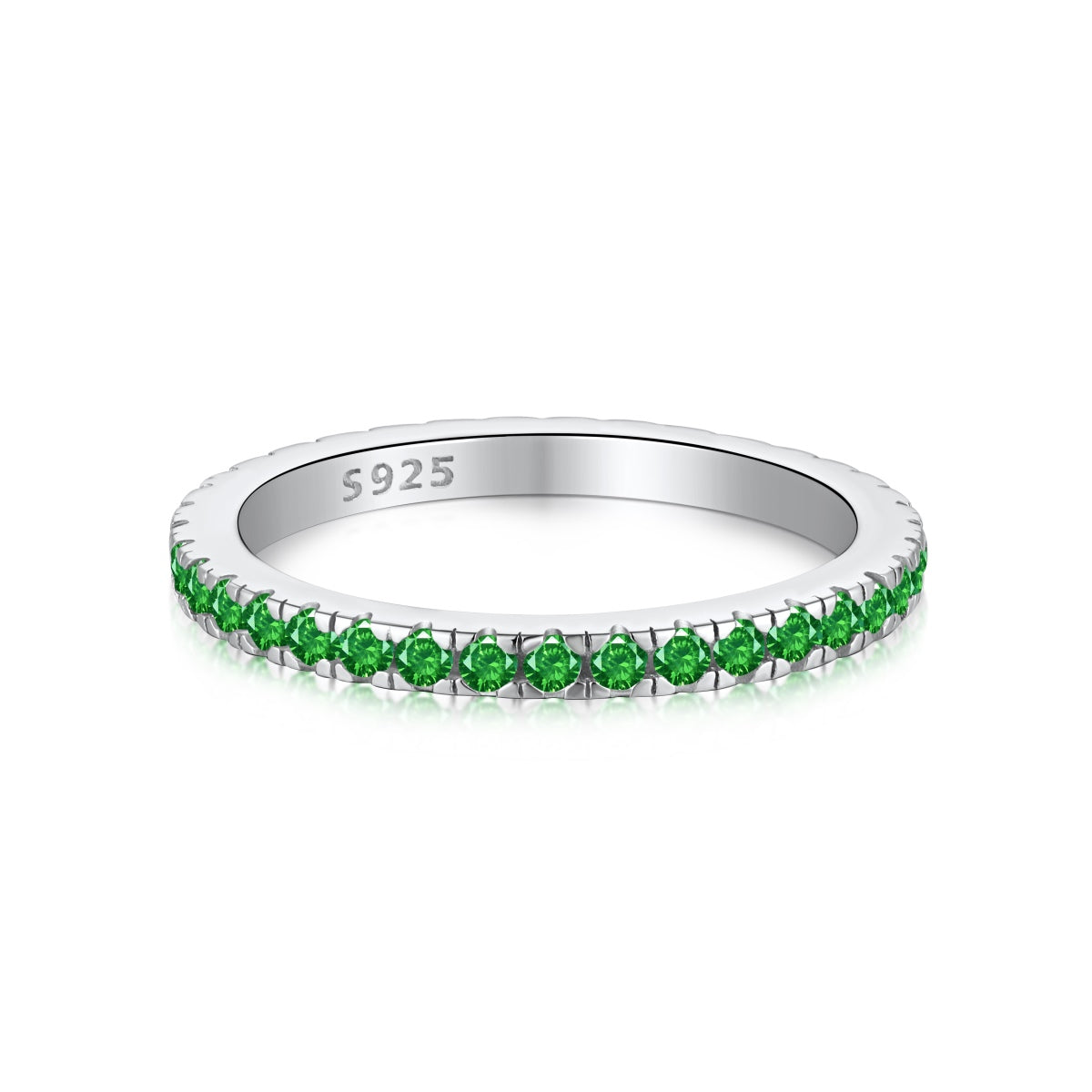 [Lumina Jewelry]Delicate Sparkling Round Cut Daily Ring