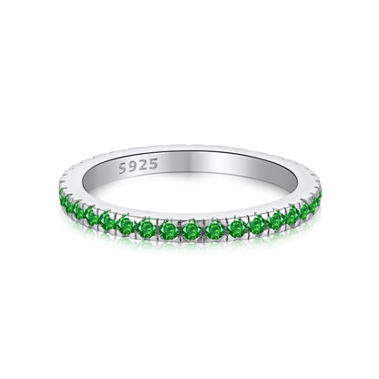 [Lumina Jewelry]Delicate Sparkling Round Cut Daily Ring