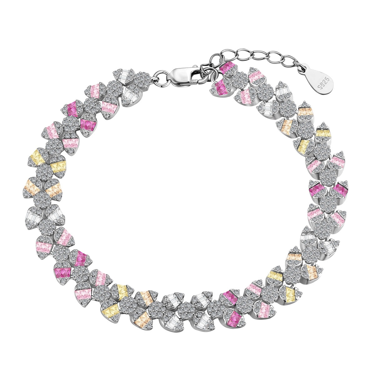 [Lumina Jewelry]Dainty Exquisite Flower Shape Daily Bracelet