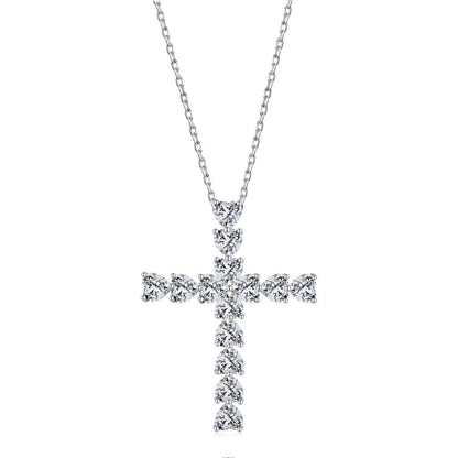 [Lumina Jewelry]Radiant Cross Shape Necklace