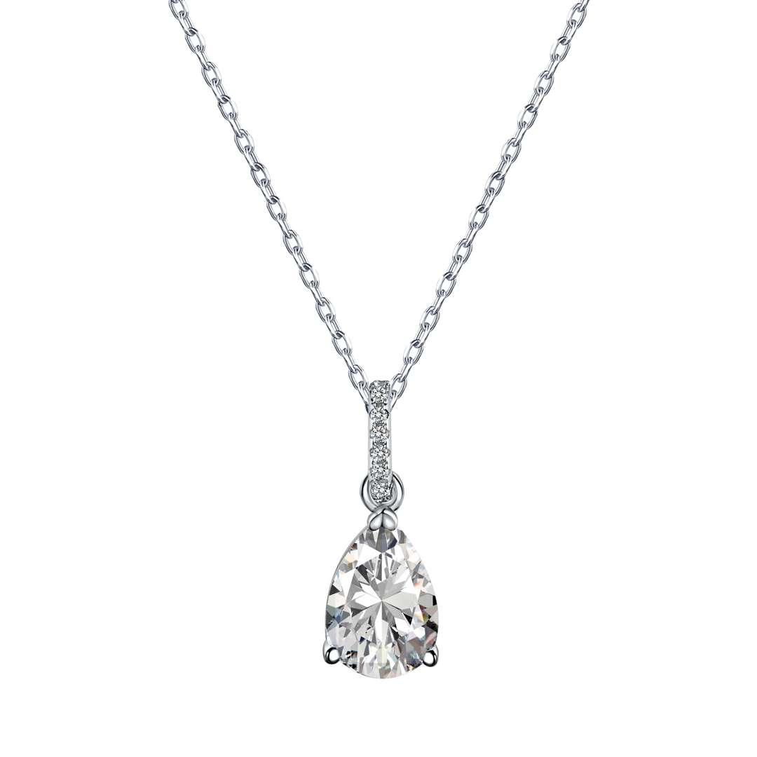 [Lumina Jewelry]Delicate Water Drop Shape Fashion Necklace