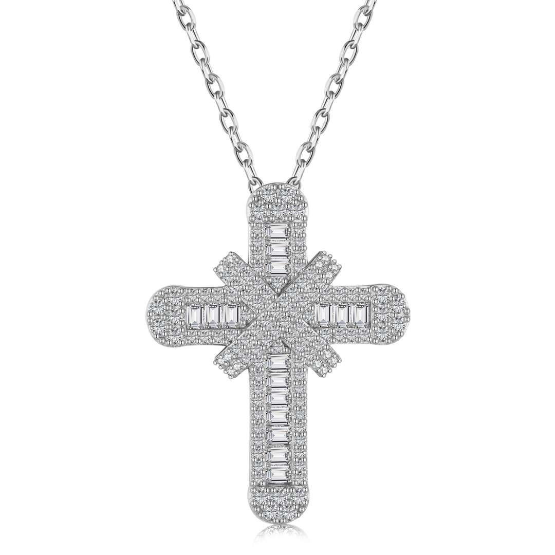 [Lumina Jewelry]Gypsophila With Dimonds Necklace