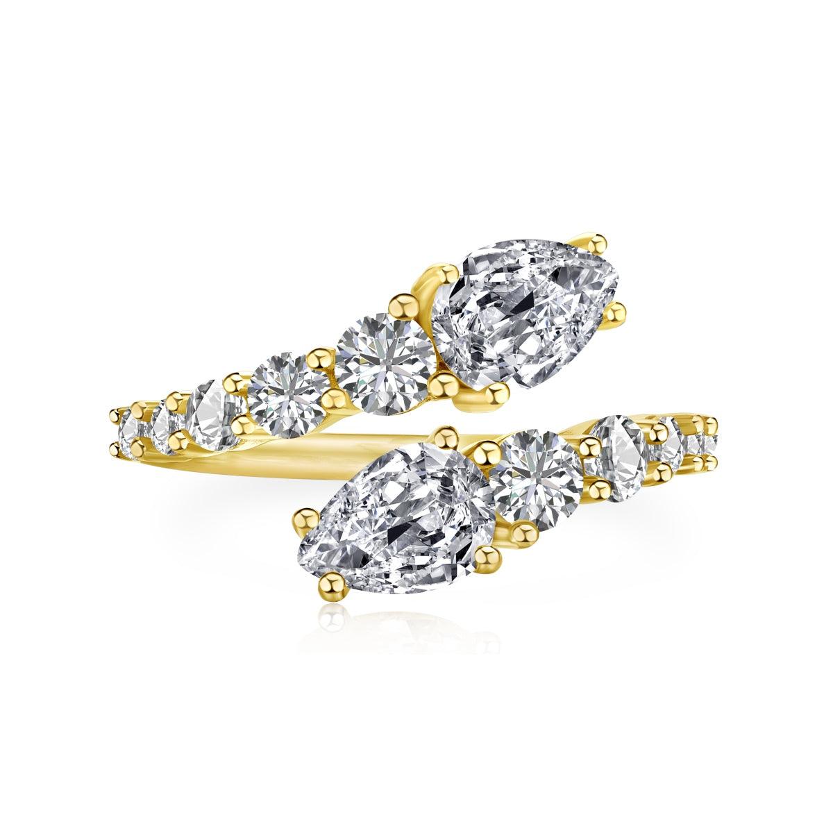 [Lumina Jewelry]Delicate Lively Snake Shape Daily Ring