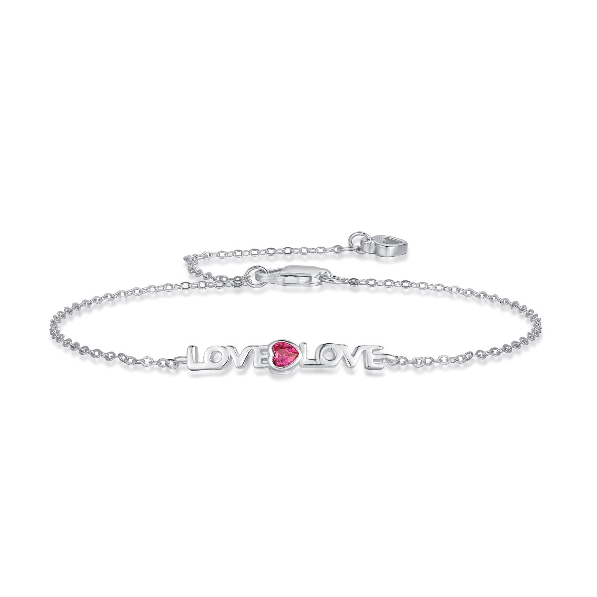 [Lumina Jewelry]Romantic Heart Shape Lover Bracelet