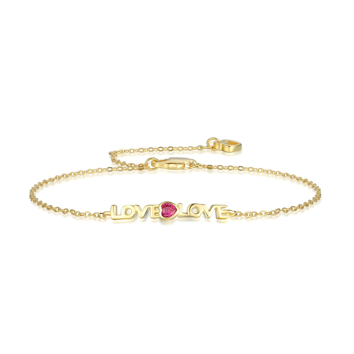 [Lumina Jewelry]Romantic Heart Shape Lover Bracelet