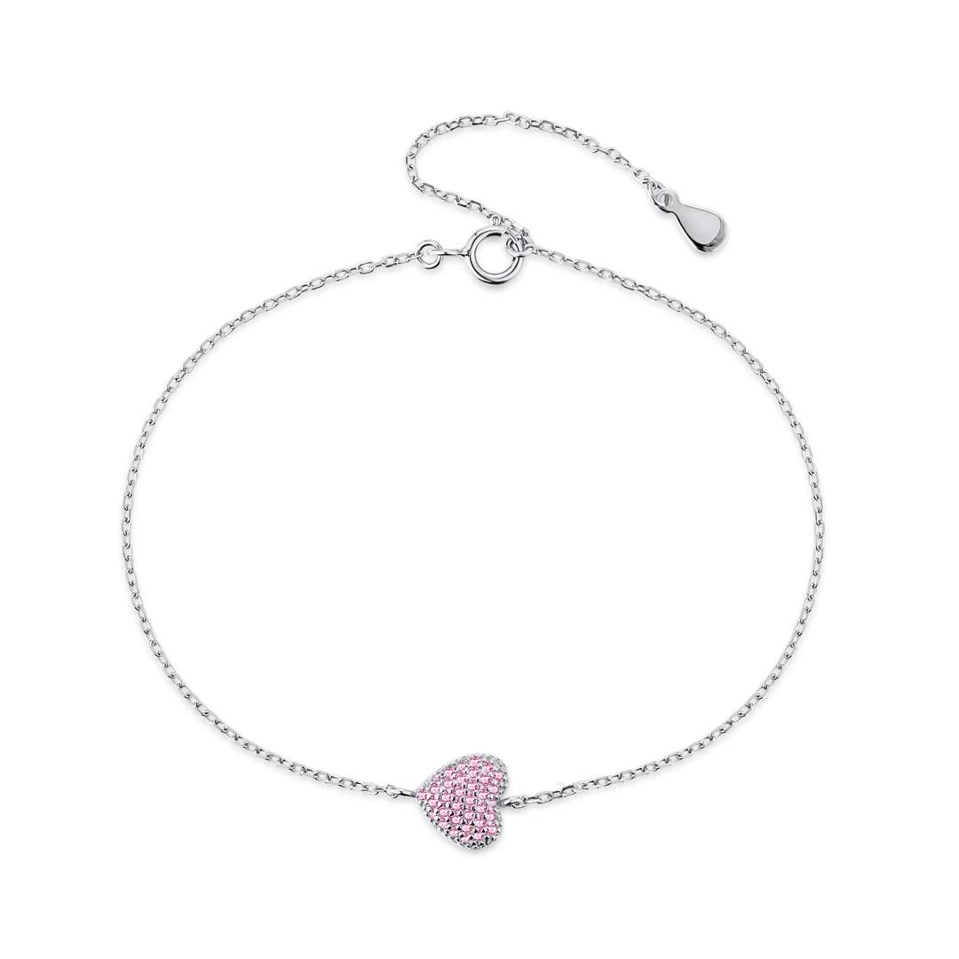 [Lumina Jewelry]Heart-Shaped Gentle and Versatile Bracelet