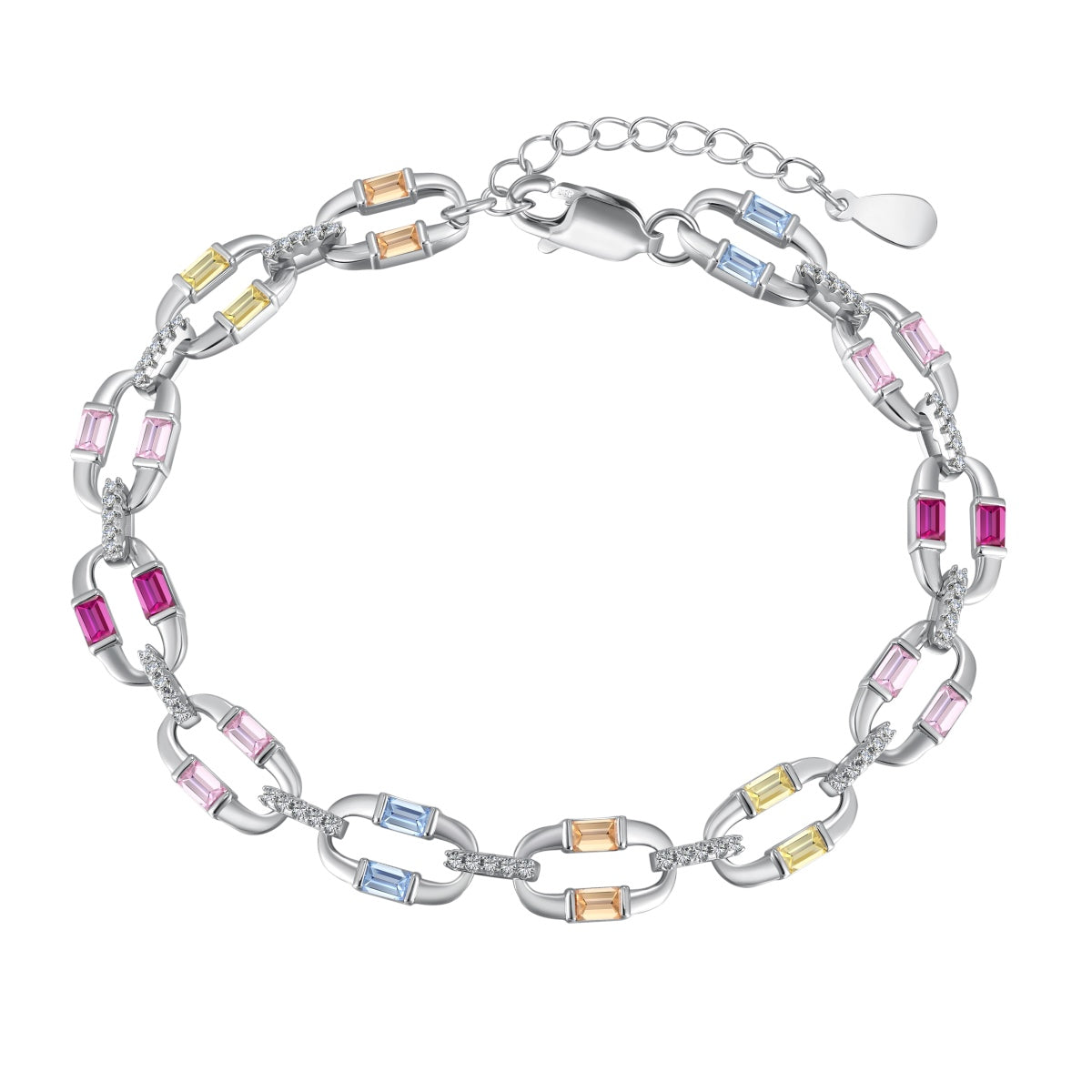 [Lumina Jewelry]Dazzling Colorful Daily Bracelet