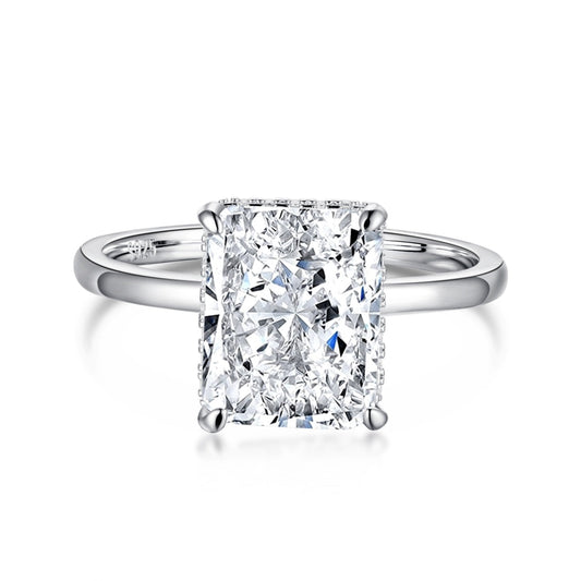 [Lumina Jewelry]4.0 Carat Ornate Enchanting Radiand Cut Banquet Ring