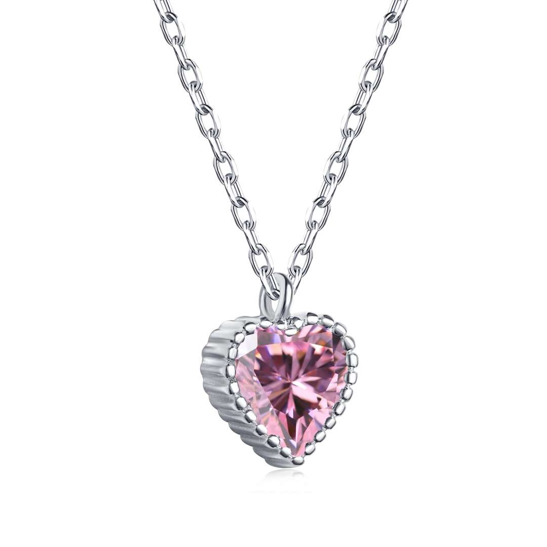 [Lumina Jewelry]Ornate Heart Shape Necklace