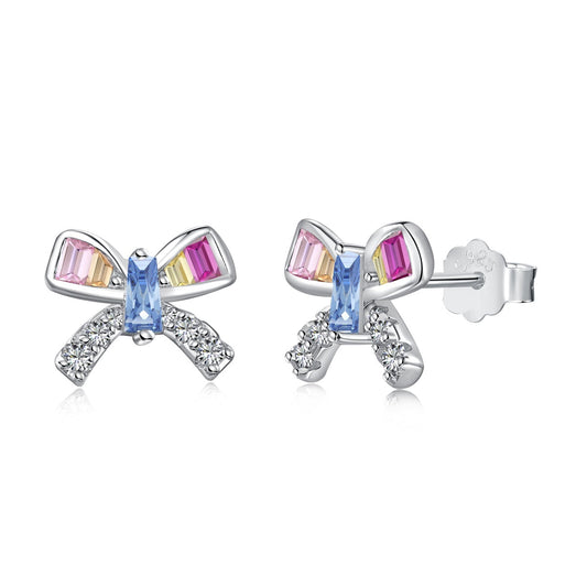[Lumina Jewelry]Ornate Butterfly Shape Daily Earrings