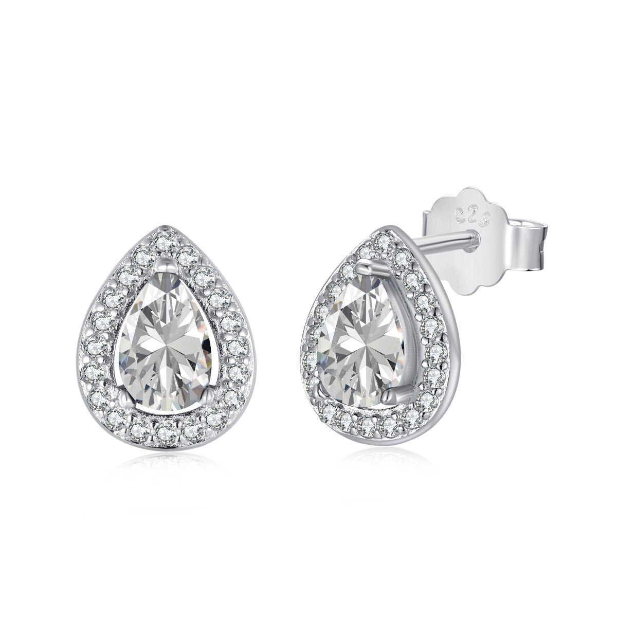 [Lumina Jewelry]Luxurious Water Drop Shape Earrings