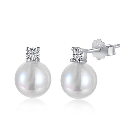 [Lumina Jewelry]Symphony Mermaid Pearl Earrings