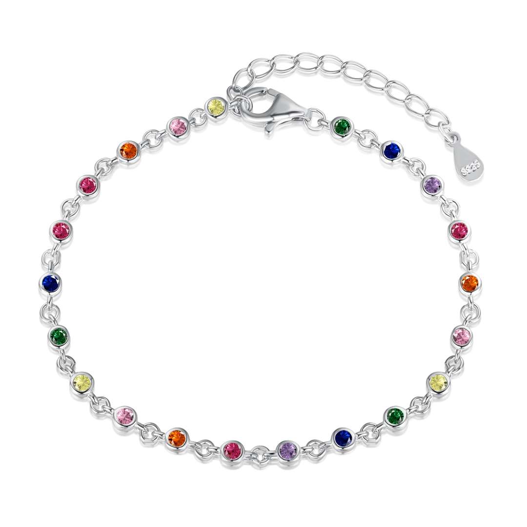 [Lumina Jewelry]Colorful Bead Array Bracelet